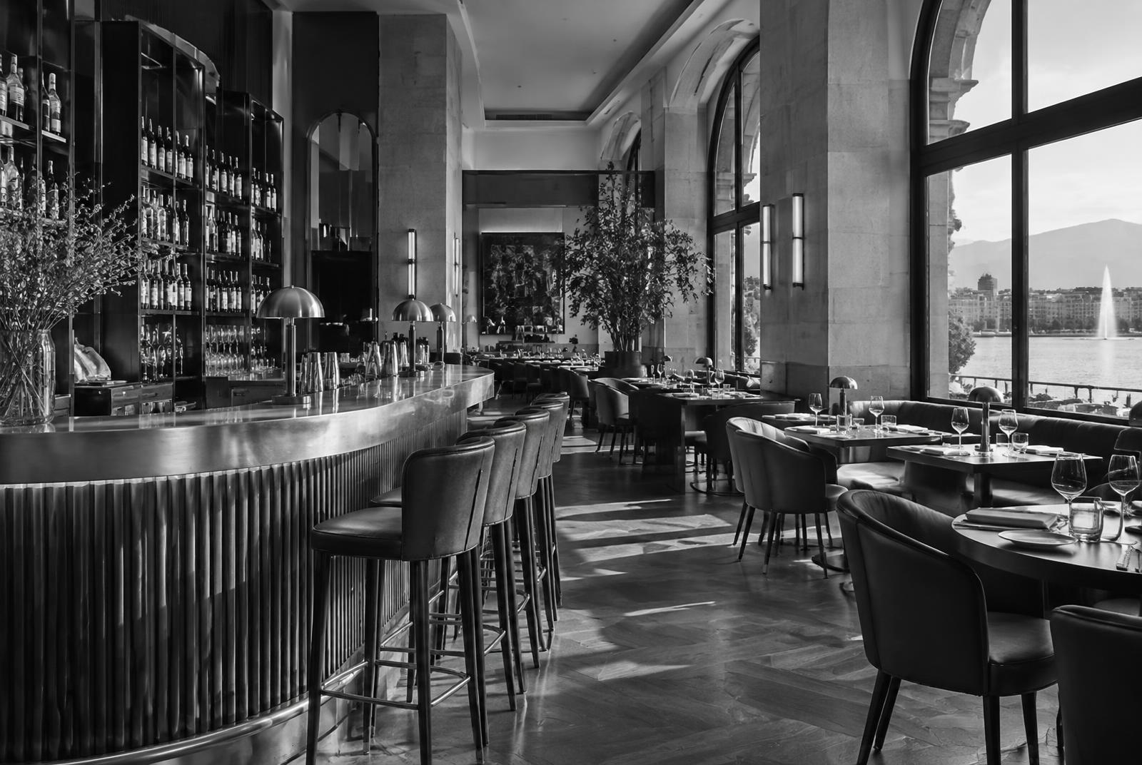 Intérieur d’un restaurant élégant